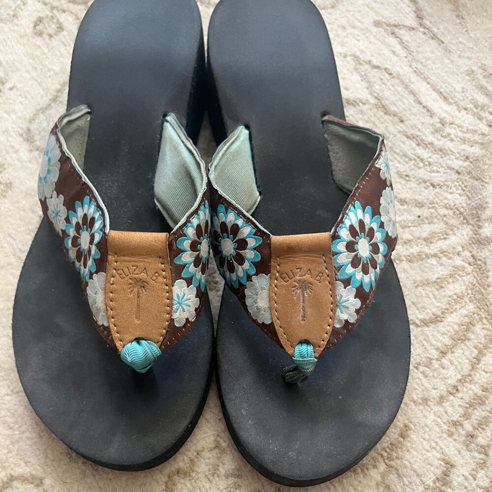 Eliza B flip flops